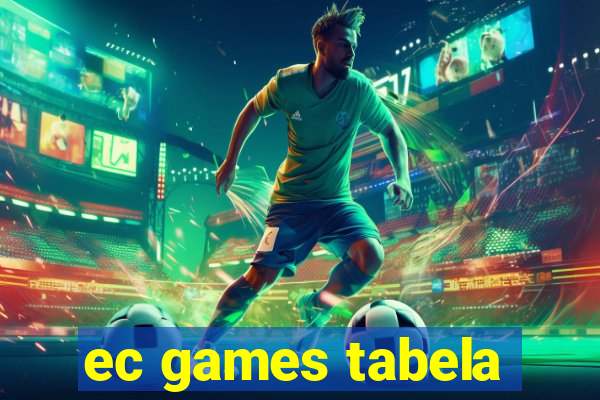 ec games tabela